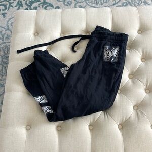 Black Mickey sweatpants